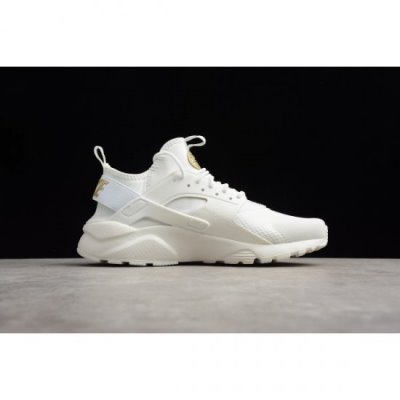 Nike Air Huarache Run Ultra Summit Beyaz / Metal Altın Spor Ayakkabı Türkiye - 8H53EJCO